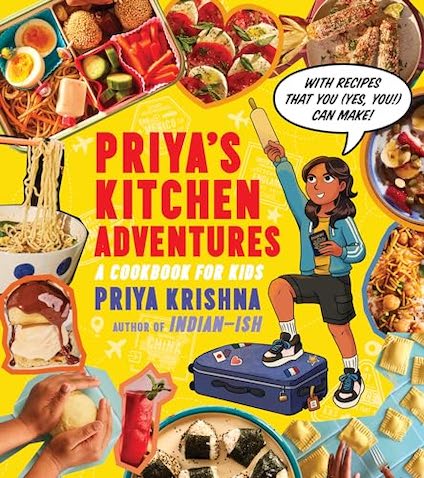 Book cover: Priya's Kitchen Adventures