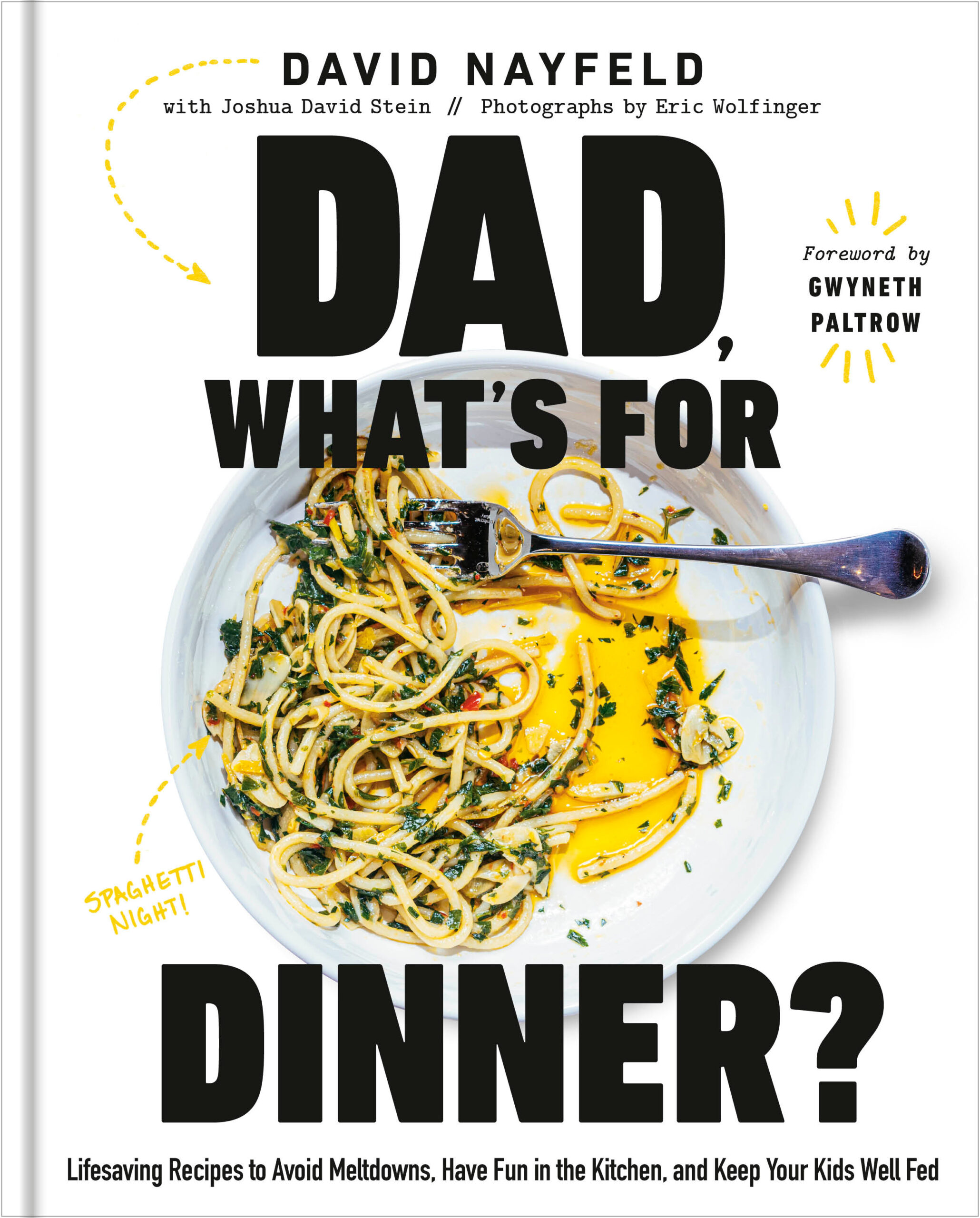 Book cover: Dad What's for Dinner